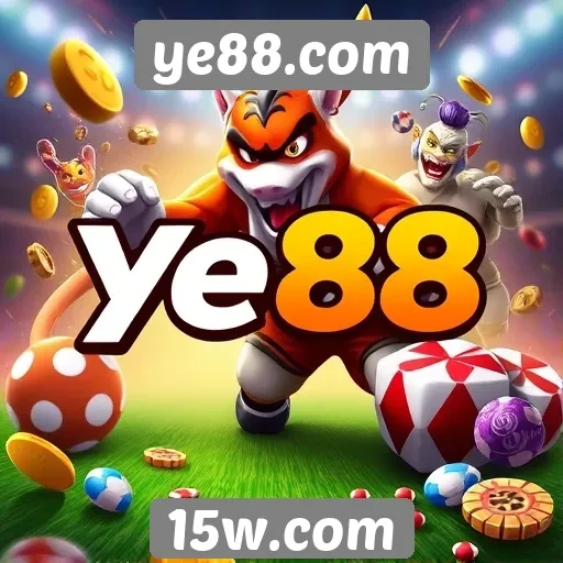 Variedade de jogos disponíveis em ye88.com